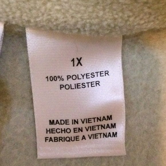 Alfred Dunner Micro Fleece Zip Up Jacket - Picture 10 of 12